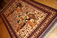 絶対,絶対見た事がないペルシャ絨毯1127