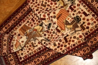 絶対,絶対見た事がないペルシャ絨毯1127