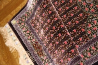 最高級有名工房のJEDDI玄関マットシルクペルシャ絨毯60064