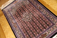 最高級有名工房のJEDDI玄関マットシルクペルシャ絨毯60064