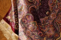 最高級有名工房のJEDDIセンターラグペルシャ絨毯クム60065