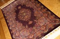 最高級有名工房のJEDDIセンターラグペルシャ絨毯クム60065