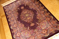 最高級有名工房のJEDDIセンターラグペルシャ絨毯クム60065