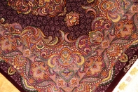 最高級有名工房のJEDDIセンターラグペルシャ絨毯クム60065