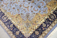 シルク絨毯最高級カシャーンシルク6平米ペルシャ絨毯75997