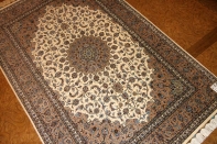 カシャーンシルク最高級ペルシャ絨毯ラグ99508