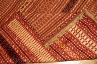 高級イランリビングキリムのカラート産地30467