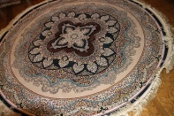 イラン製最高級機械織りペルシャカーペット丸い形990084K