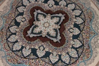 イラン製最高級機械織りペルシャカーペット丸い形990084K