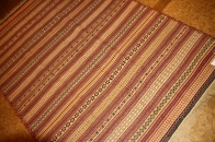 細かいキリムのデザインカラート産地ウール30476