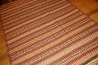 細かいキリムのデザインカラート産地ウール30476