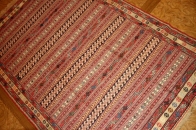 高級シルジャンキリム草木染めラグサイズ34582