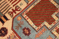 高級キリムのシルジャン産地ペルシャキリム34628