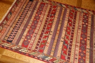 ペルシャキリムのシルジャン産地ラグサイズ34536