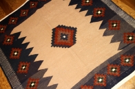 ソフレキリムの正方形ウール12018