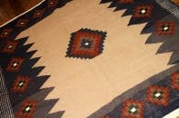 ソフレキリムの正方形ウール12018