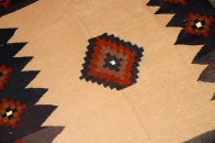 ソフレキリムの正方形ウール12018