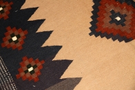 ソフレキリムの正方形ウール12018