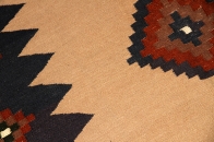 ソフレキリムの正方形ウール12018