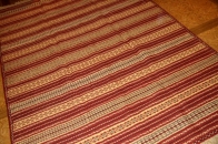 リビングサイズのカラート手織りキリム32382