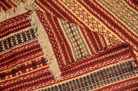 リビングサイズのカラート手織りキリム32382