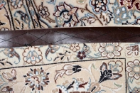 リビングカーペットのペルシャ手織り絨毯ナイン赤い色59030