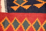 シラズリビング手織りキリムペルシャ輸入160000