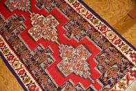 廊下敷き赤いセネキリムイラン輸入235000