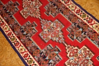 廊下敷き赤いセネキリムイラン輸入235000