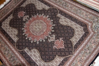 シックなペルシャじゅうたんタブリーズマヒ255412