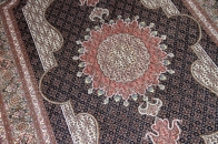 シックなペルシャじゅうたんタブリーズマヒ255412