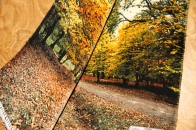 紅葉絨毯、秋の風景タペストリーペルシャ絨毯50104