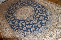 ペルシャブルーリビング絨毯、憧れのペルシャ絨毯ナイン59029