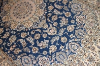 ペルシャブルーリビング絨毯、憧れのペルシャ絨毯ナイン59029