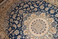 ペルシャブルーリビング絨毯、憧れのペルシャ絨毯ナイン59029