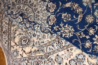 憧れのナインブルー正方形リビングペルシャ絨毯286000