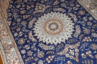 綺麗な色彩と豪華なデザイン手織りペルシャナイン21154