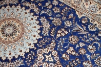 綺麗な色彩と豪華なデザイン手織りペルシャナイン21154