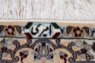 ナインブルー憧れの色彩ペルシャ玄関絨毯21192