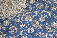 ペルシャブルー憧れのペルシャ絨毯ナイン33534