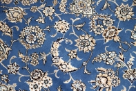 ペルシャブルー憧れのペルシャ絨毯ナイン33534