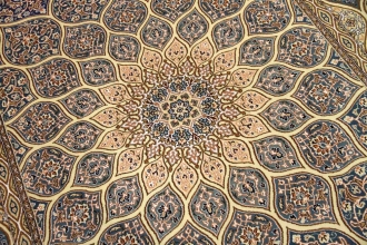 高級ペルシャ絨毯ナインゴンバディーペルシャブルー2415441