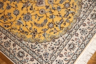 ハビビヤン工房高級ナイン手織りラグ77794