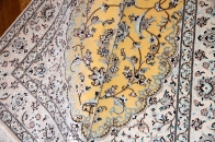 ハビビヤン工房高級ナイン手織りラグ77794