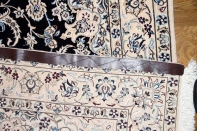 ペルシャ絨毯ナイン、おしゃれなセンターラグ34435