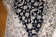 ペルシャ絨毯ナイン、おしゃれなセンターラグ34435