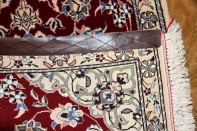マンションの玄関マット、手織りペルシャ絨毯ナイン40549