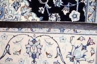 高品質有名工房、ペルシャ絨毯ナイン35237