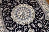 高品質有名工房、ペルシャ絨毯ナイン35237