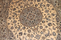 とてもおしゃれな手織りペルシャ絨毯高級ナインラグ59023